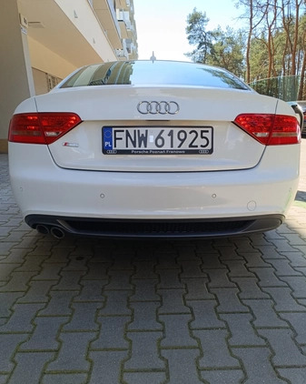 Audi A5 cena 46900 przebieg: 143992, rok produkcji 2012 z Wyszogród małe 154